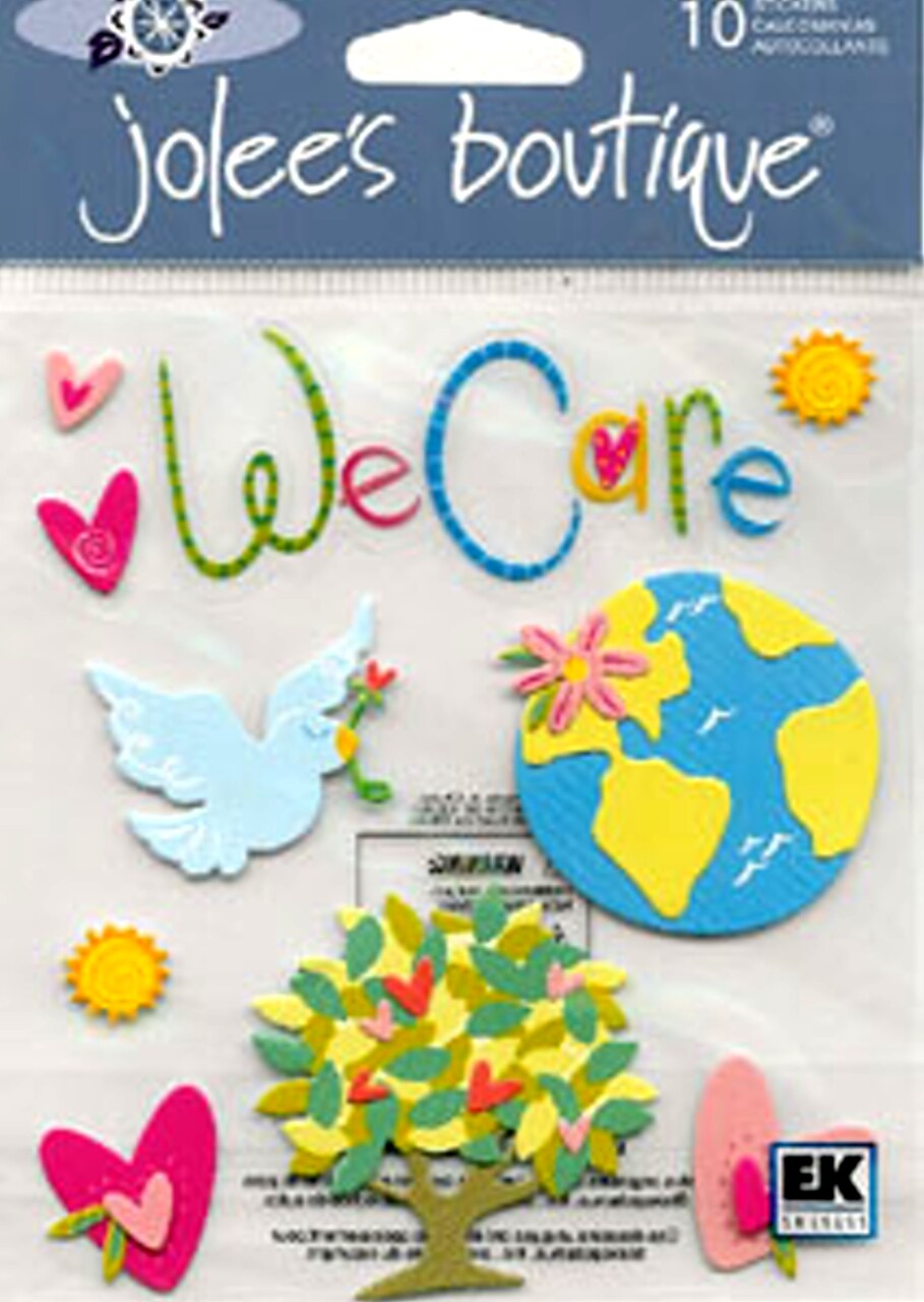 Jolee's Boutique Spring Seasonal Earth Day Dimensional Stickers